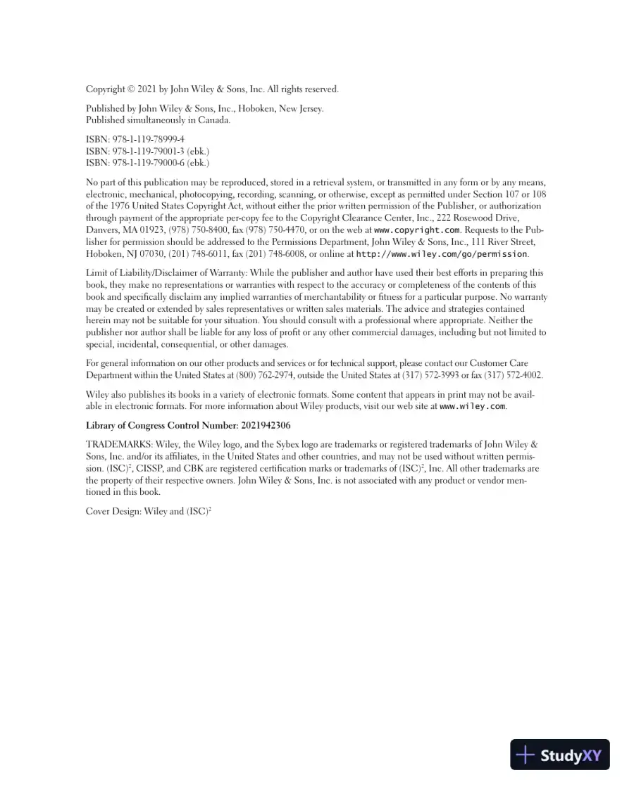 The Official ISC2 CISSP CBK Reference (2021), page 5