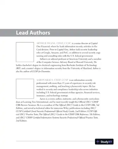 The Official ISC2 CISSP CBK Reference (2021) - Page 6 preview image