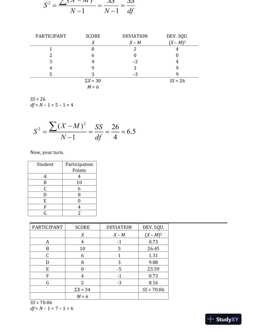 Statistical Hypothesis Testing and Variance Estimation in Psychological Research: A Comprehensive Analysis Using t Tests, page 3