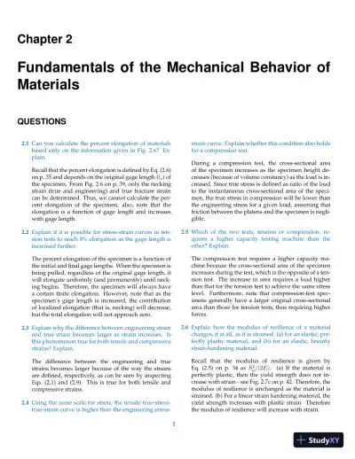 Solution Manual for Manufacturing Processes for Engineering Materials, 6th Edition - Page 3 preview image