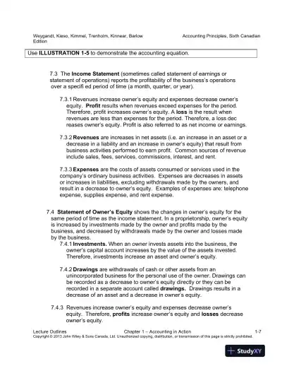 Accounting Principles, Sixth Canadian Edition Lecture Notes - Page 14 preview image