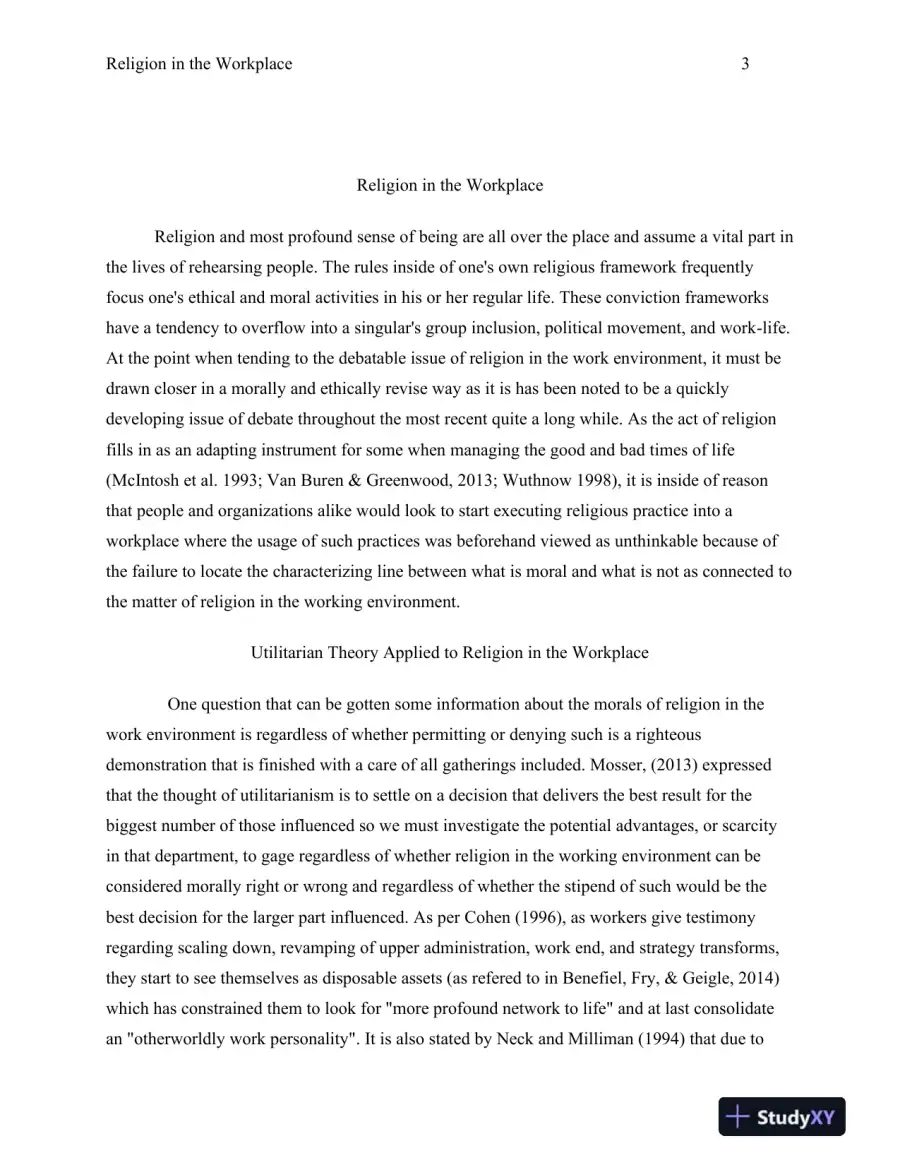 Religion in the Workplace, page 4