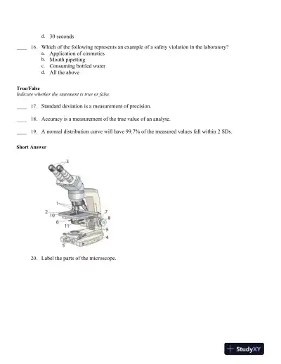 Hematology in Practice 2nd Edition Test Bank - Page 4 preview image
