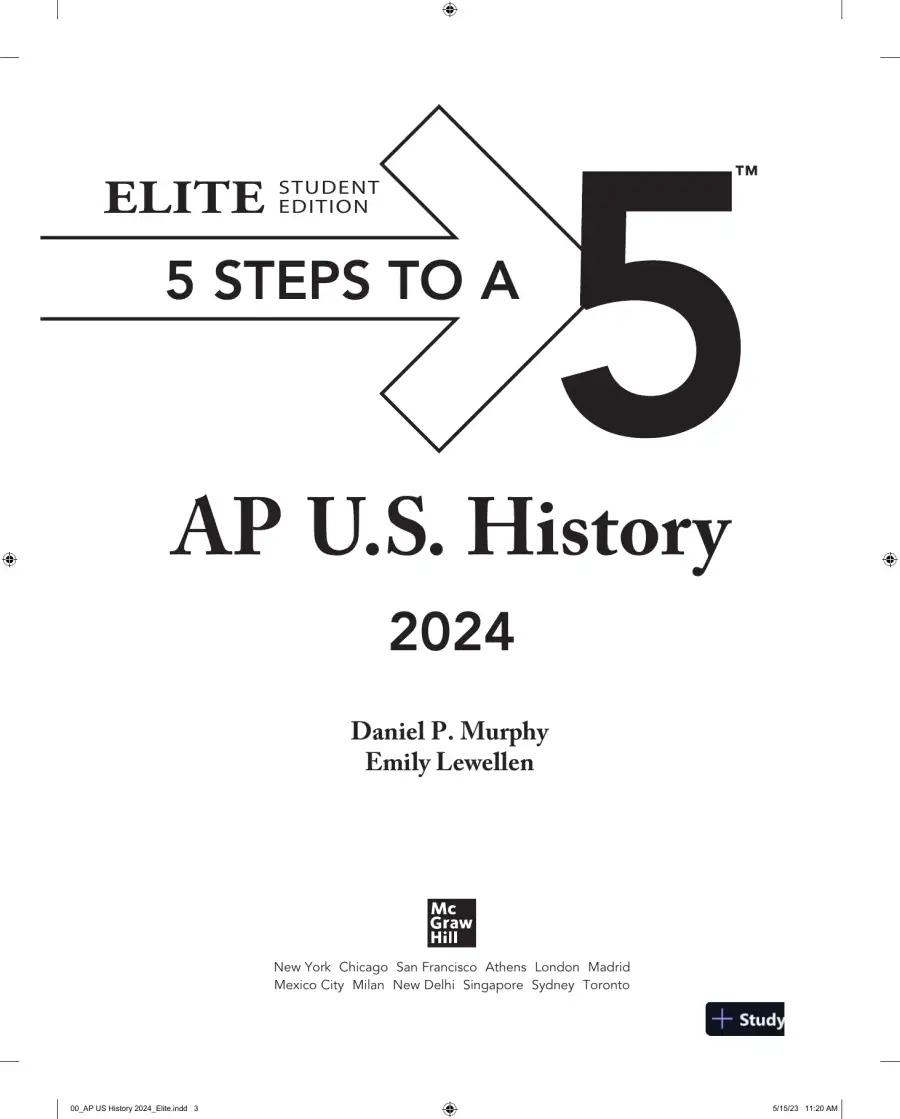 5 Steps to a 5: AP U.S. History 2024  (2024), page 7