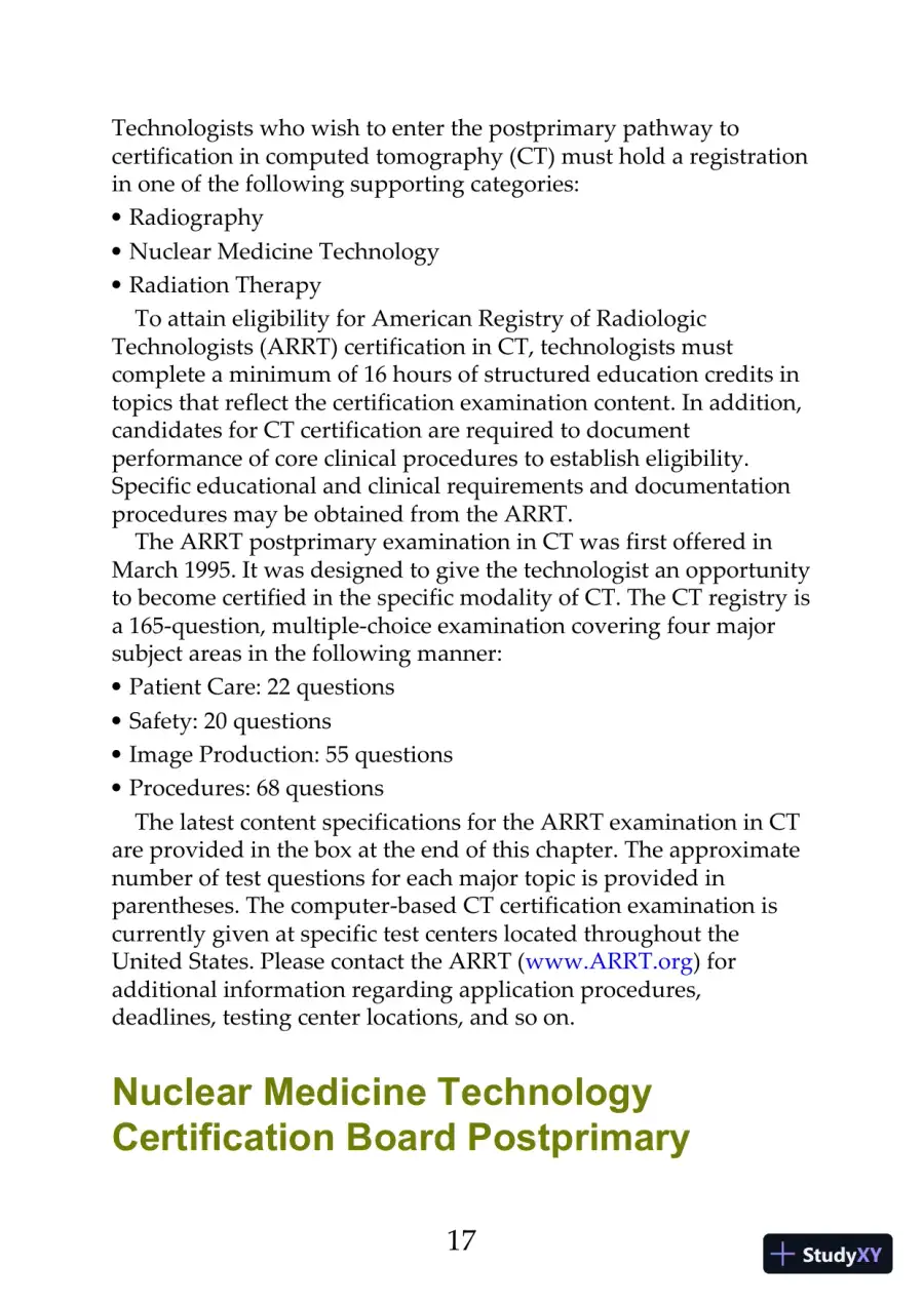 Mosbys Exam Review for Computed Tomography 3rd Edition (2019), page 18