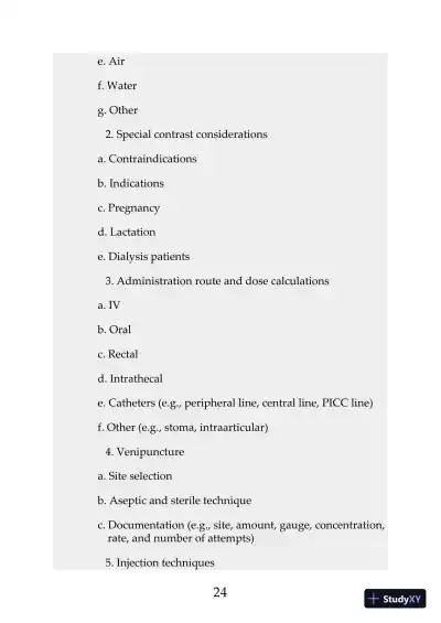 Mosbys Exam Review for Computed Tomography 3rd Edition (2019) - Page 25 preview image