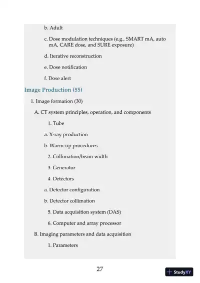 Mosbys Exam Review for Computed Tomography 3rd Edition (2019) - Page 28 preview image