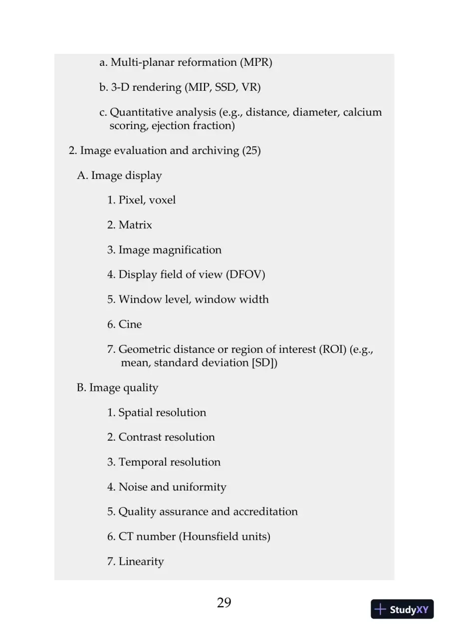 Mosbys Exam Review for Computed Tomography 3rd Edition (2019), page 30