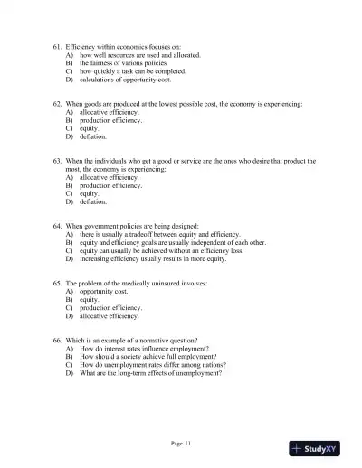 CoreMicroeconomics Third Edition Test Bank - Page 12 preview image