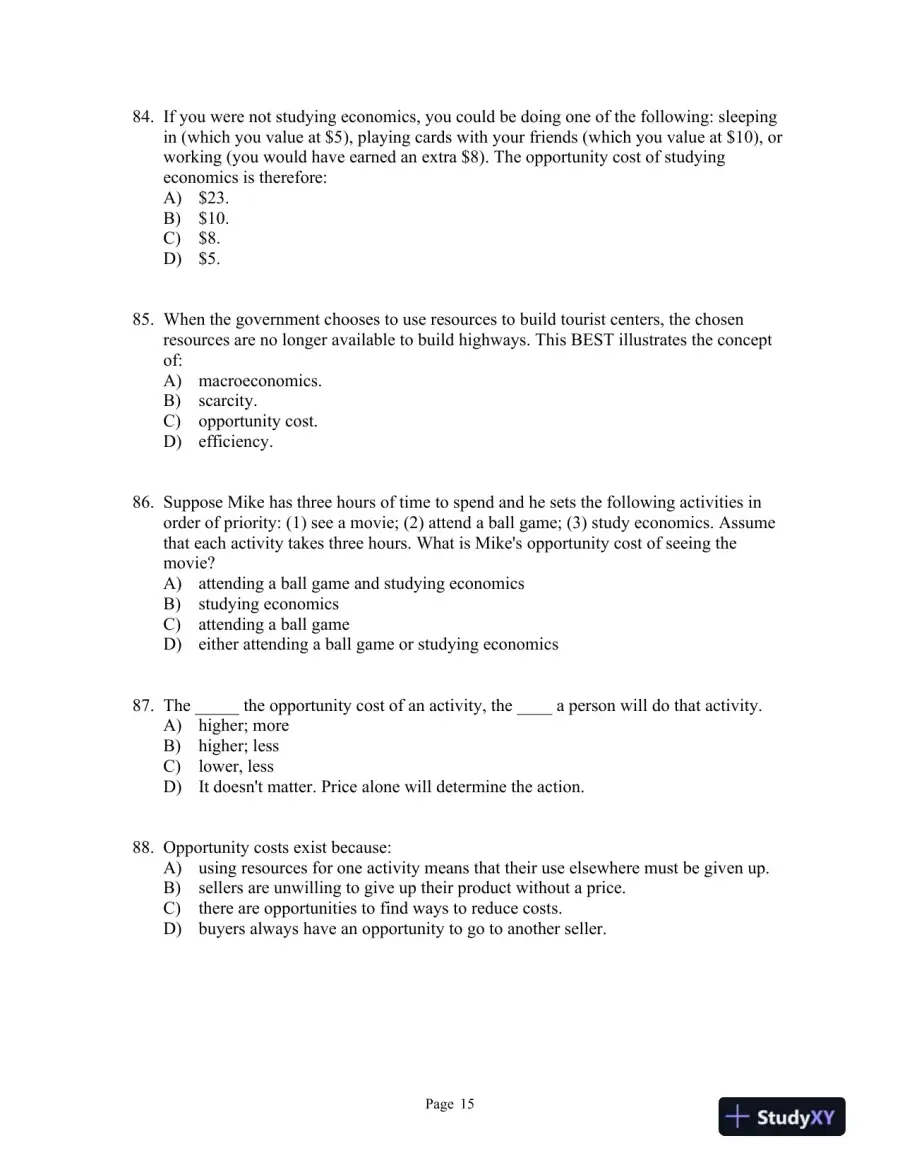 CoreMicroeconomics Third Edition Test Bank, page 16