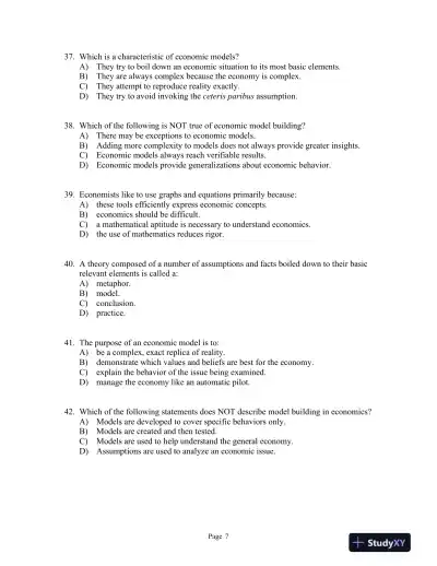 CoreMicroeconomics Third Edition Test Bank - Page 8 preview image