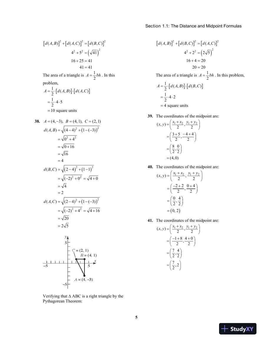 Solution Manual for Precalculus, 11th Edition, page 11