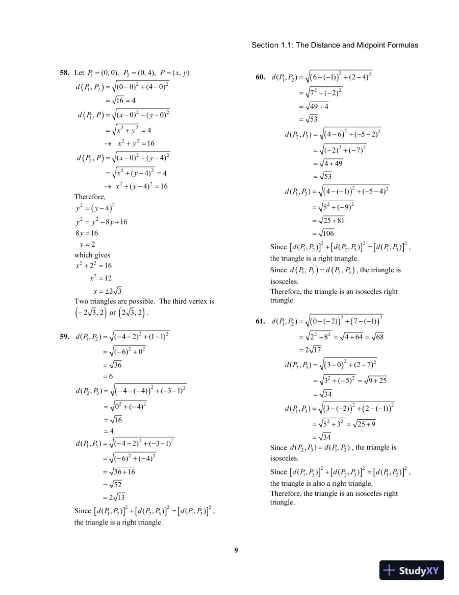 Solution Manual for Precalculus, 11th Edition, page 15