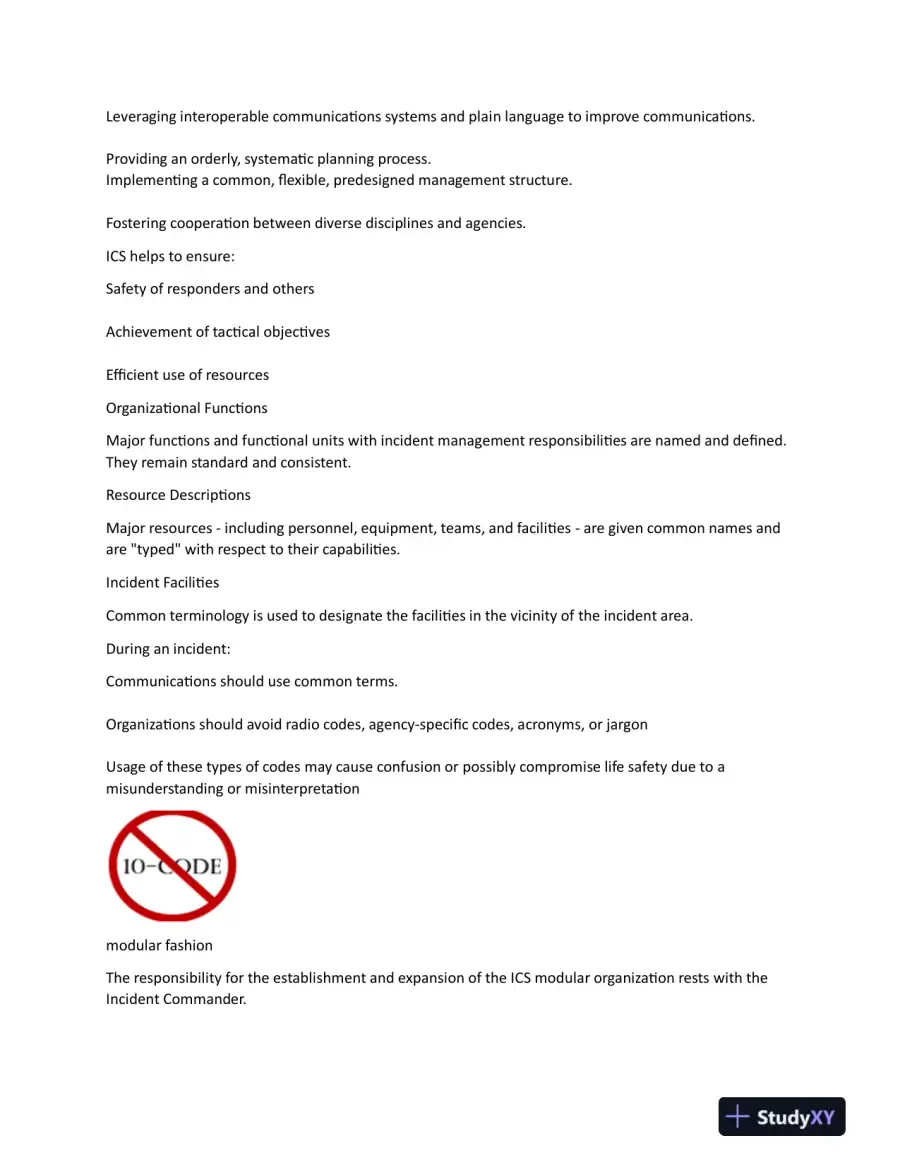IS-100.C Management Practice Exam With Answers (14 Solved Questions), page 3