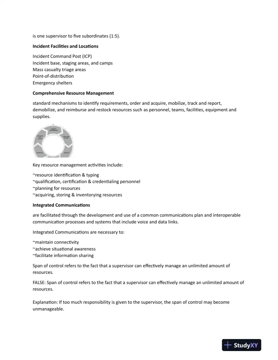 IS-100.C Management Practice Exam With Answers (14 Solved Questions), page 5