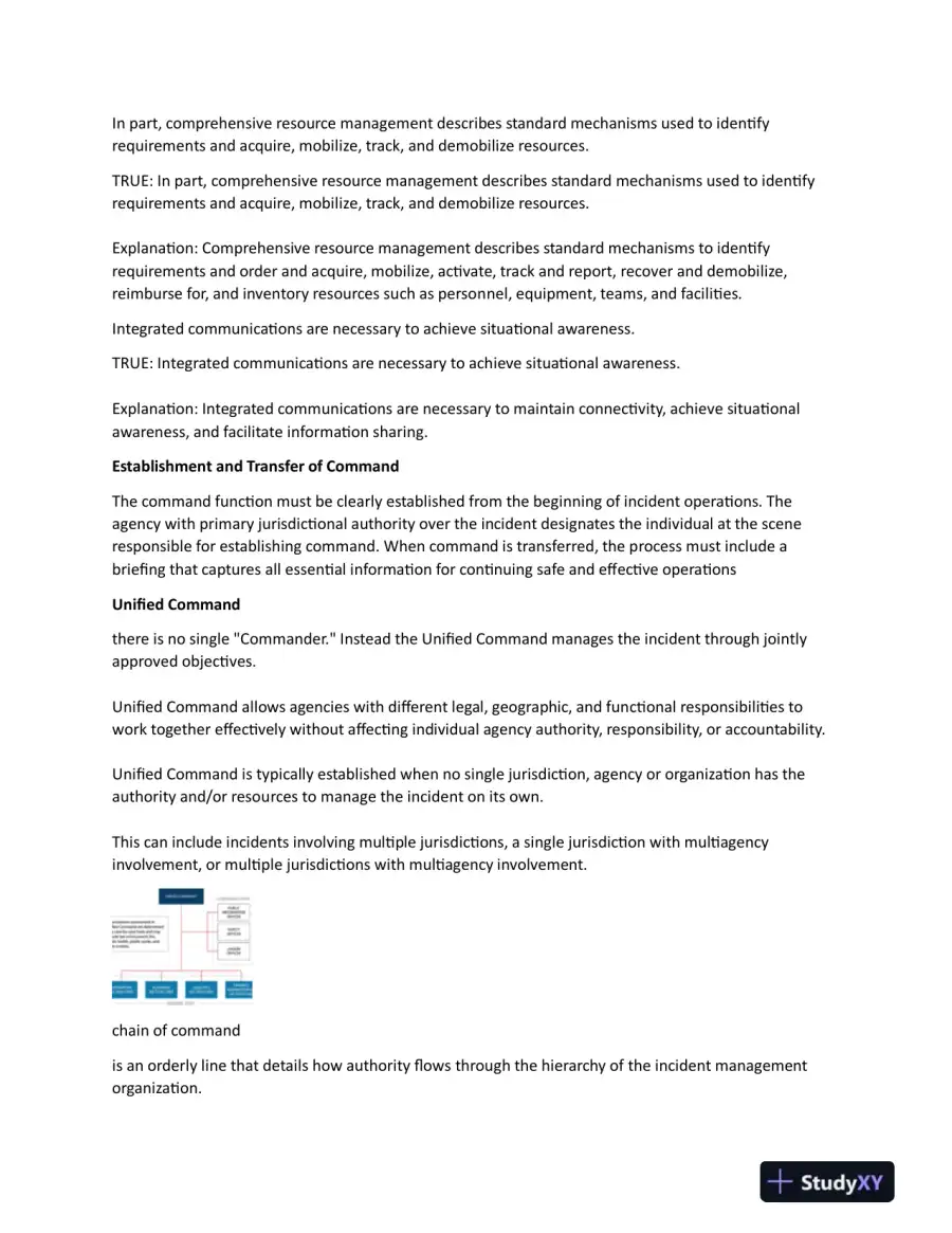 IS-100.C Management Practice Exam With Answers (14 Solved Questions), page 6