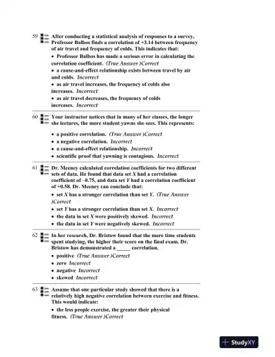 Test Bank for Discovering Psychology, 5th Edition - Page 14 preview image