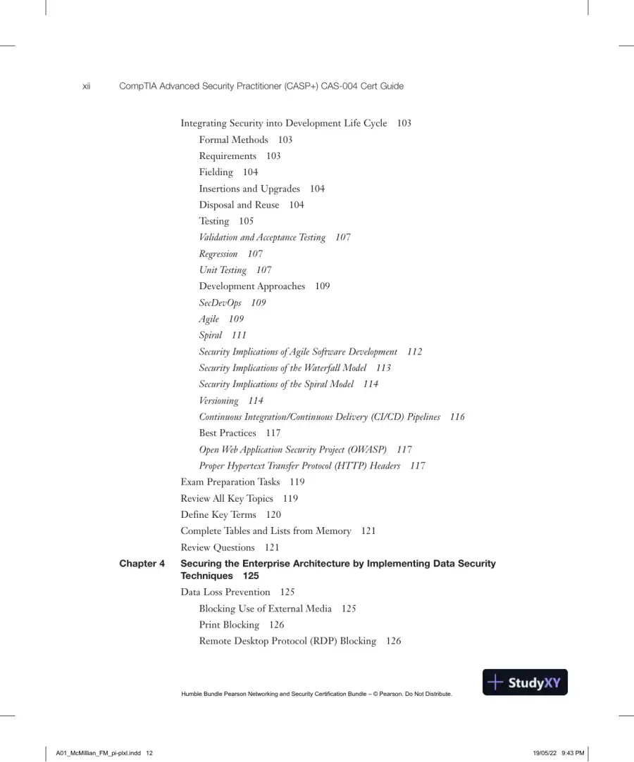 CompTIA Advanced Security Practitioner (CASP+) CAS-004 Cert Guide (2022), page 15