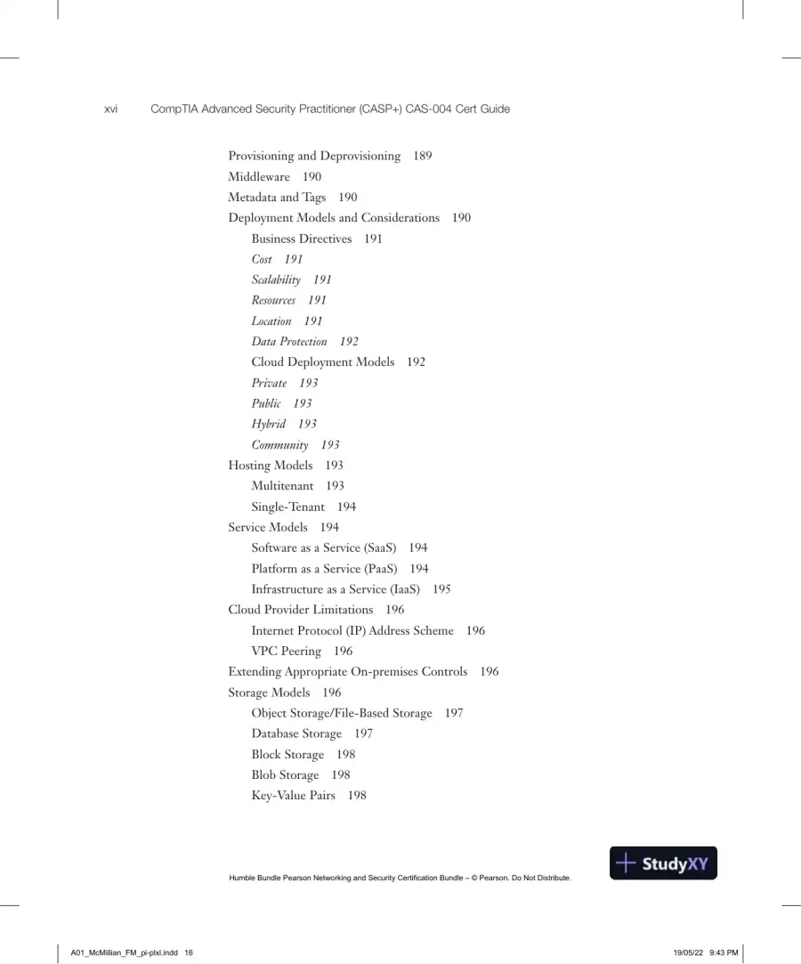 CompTIA Advanced Security Practitioner (CASP+) CAS-004 Cert Guide (2022), page 19