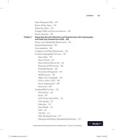 CompTIA Advanced Security Practitioner (CASP+) CAS-004 Cert Guide (2022) - Page 20 preview image