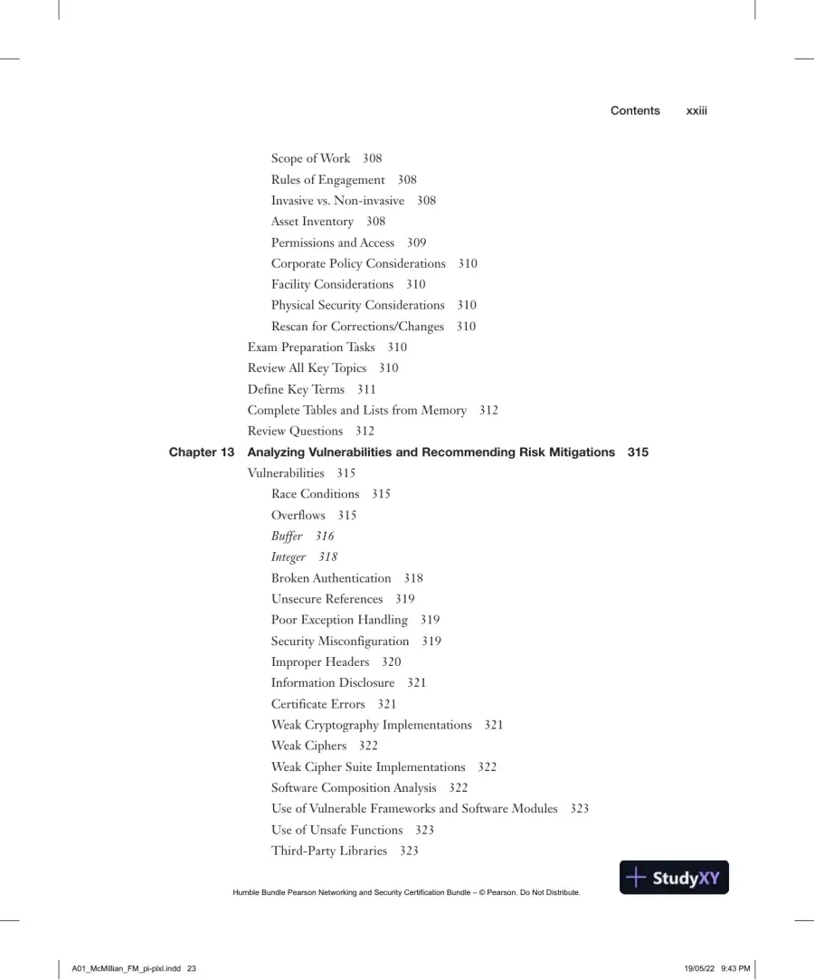 CompTIA Advanced Security Practitioner (CASP+) CAS-004 Cert Guide (2022), page 26