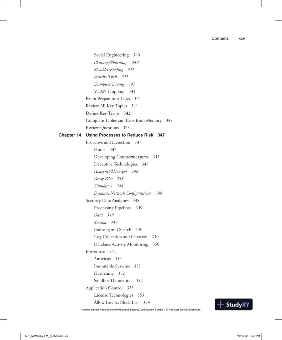CompTIA Advanced Security Practitioner (CASP+) CAS-004 Cert Guide (2022), page 28