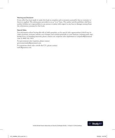 CompTIA Advanced Security Practitioner (CASP+) CAS-004 Cert Guide (2022) - Page 6 preview image