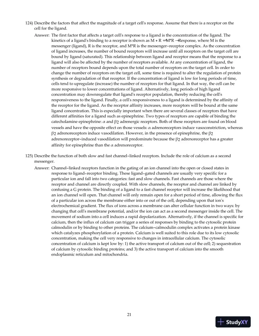 Test Bank For Principles of Human Physiology, 6th Edition, page 22