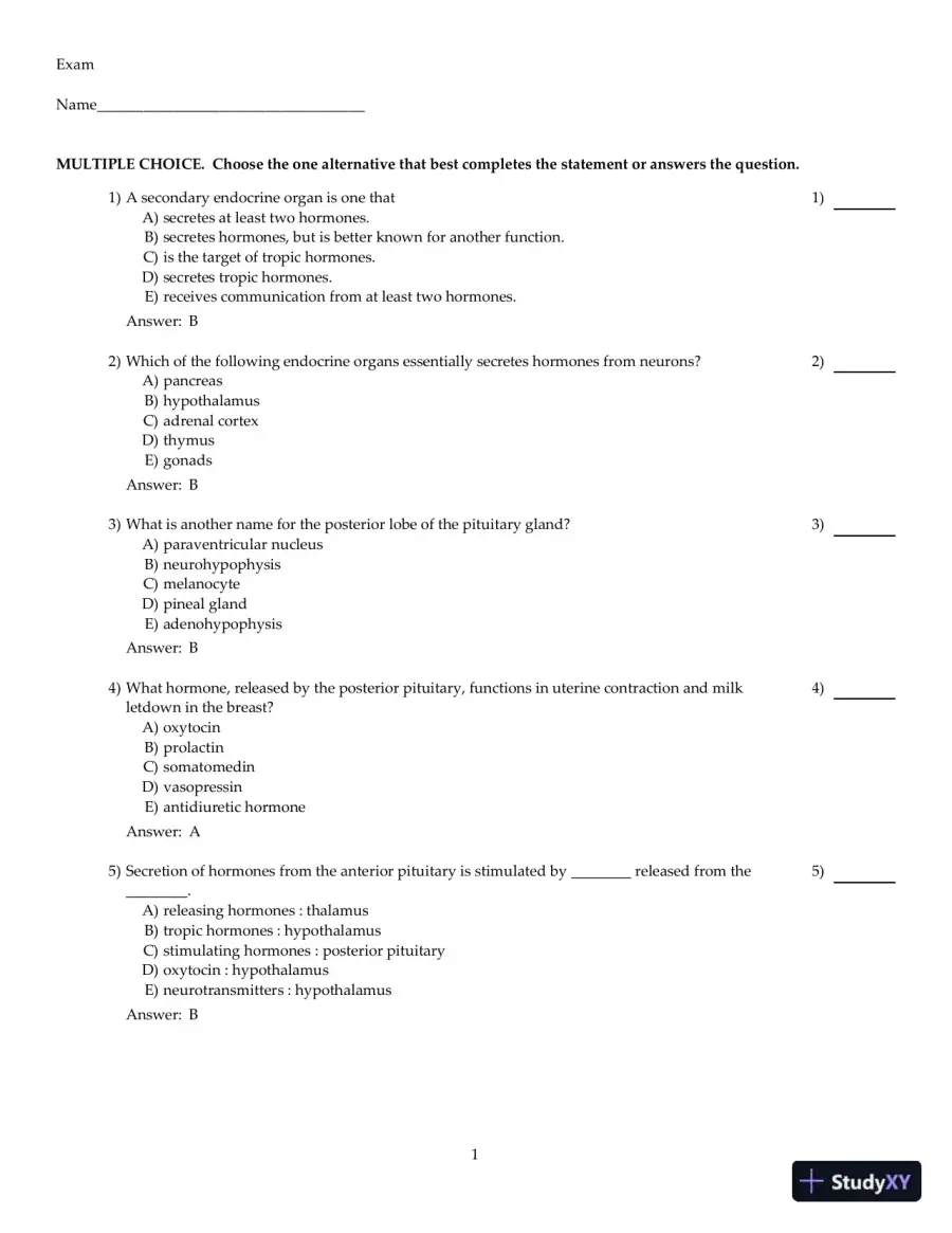 Test Bank For Principles of Human Physiology, 6th Edition, page 24