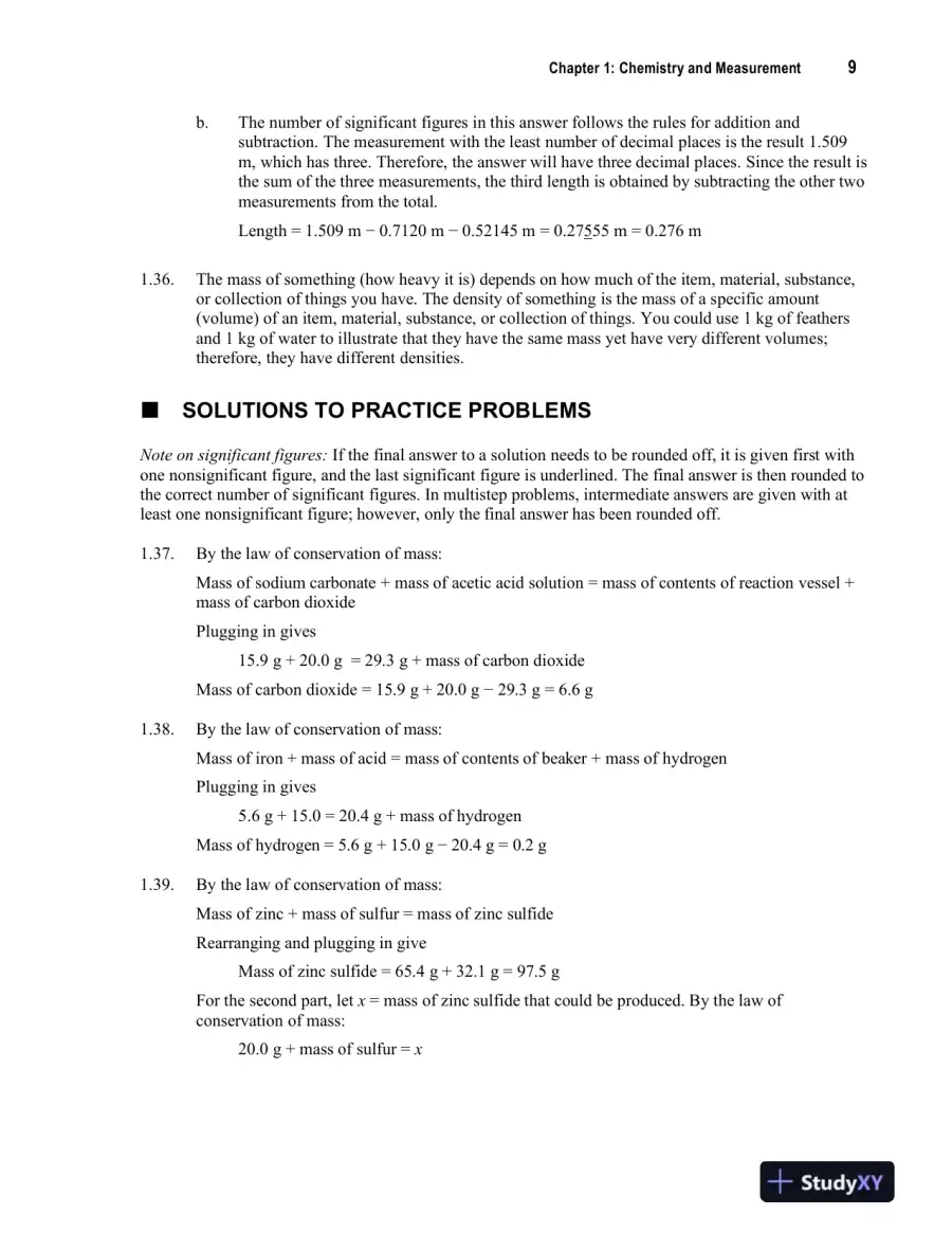 General Chemistry, 10th Edition Solution Manual, page 10