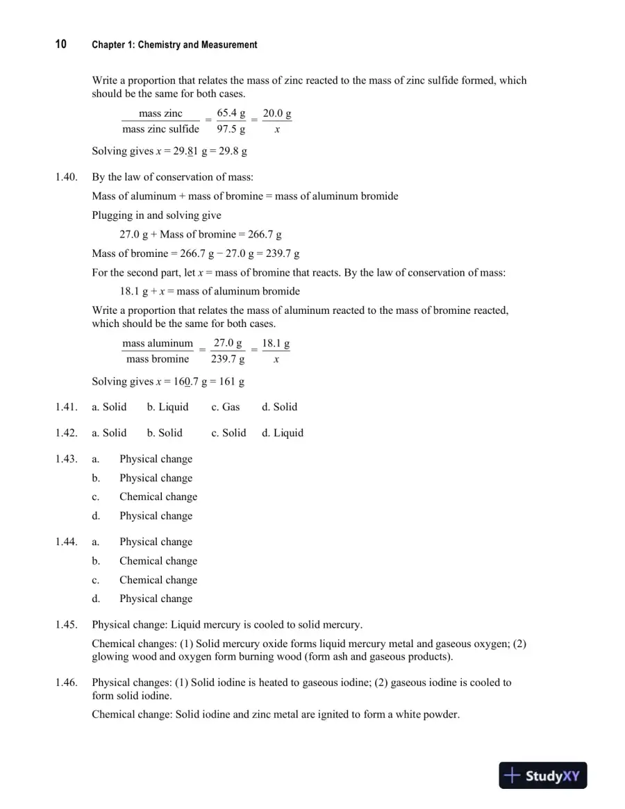 General Chemistry, 10th Edition Solution Manual, page 11