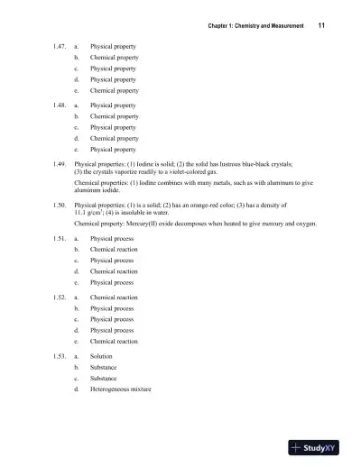 General Chemistry, 10th Edition Solution Manual - Page 12 preview image