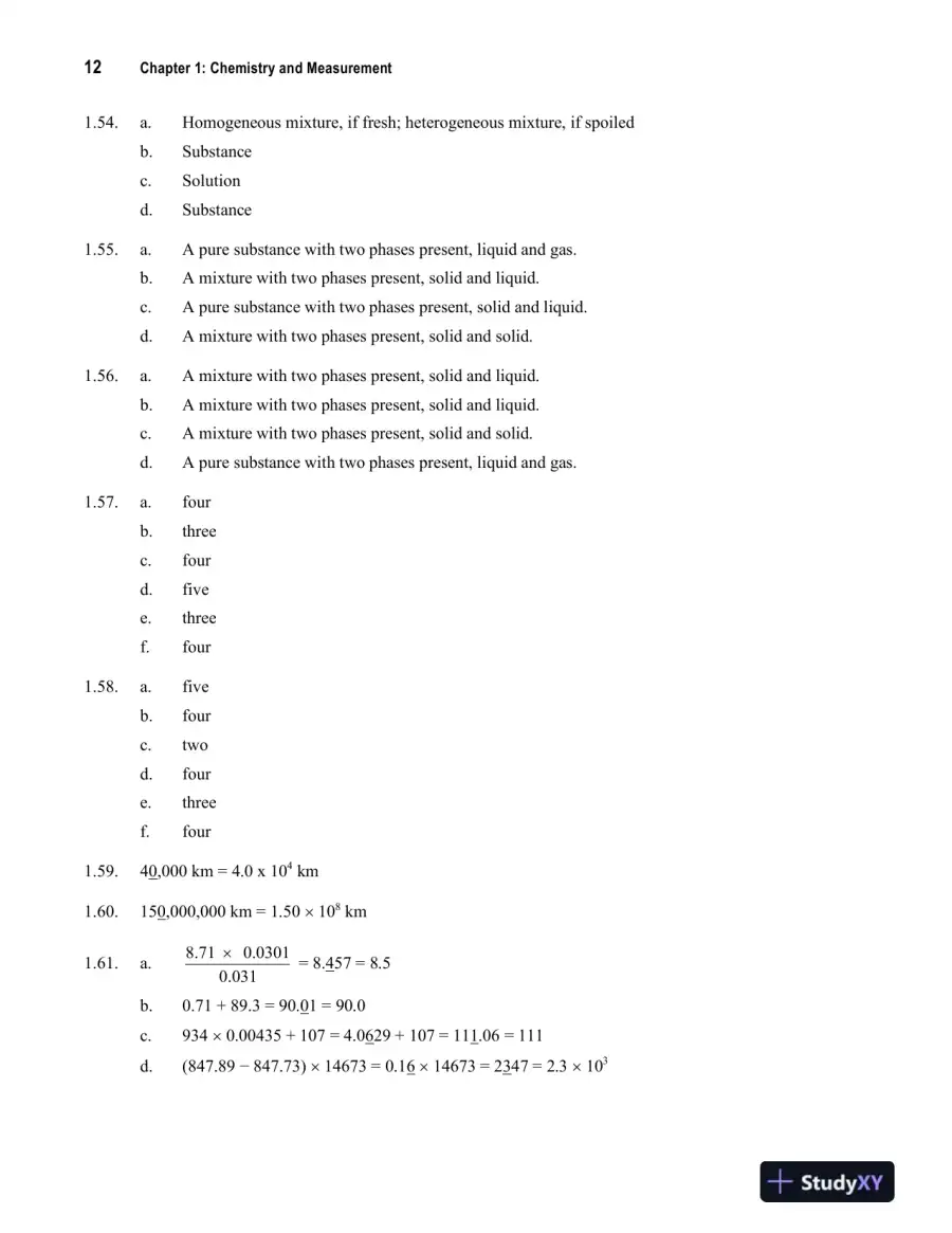 General Chemistry, 10th Edition Solution Manual, page 13