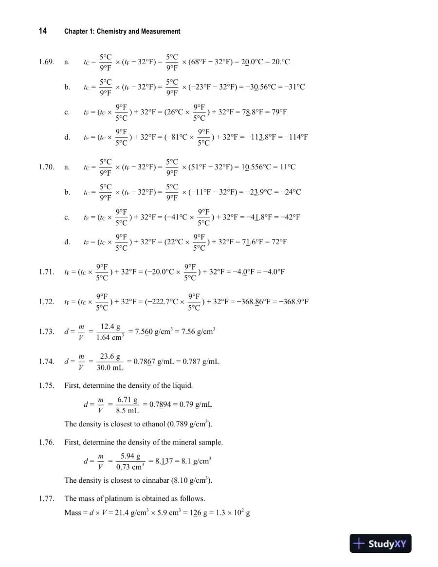 General Chemistry, 10th Edition Solution Manual, page 15