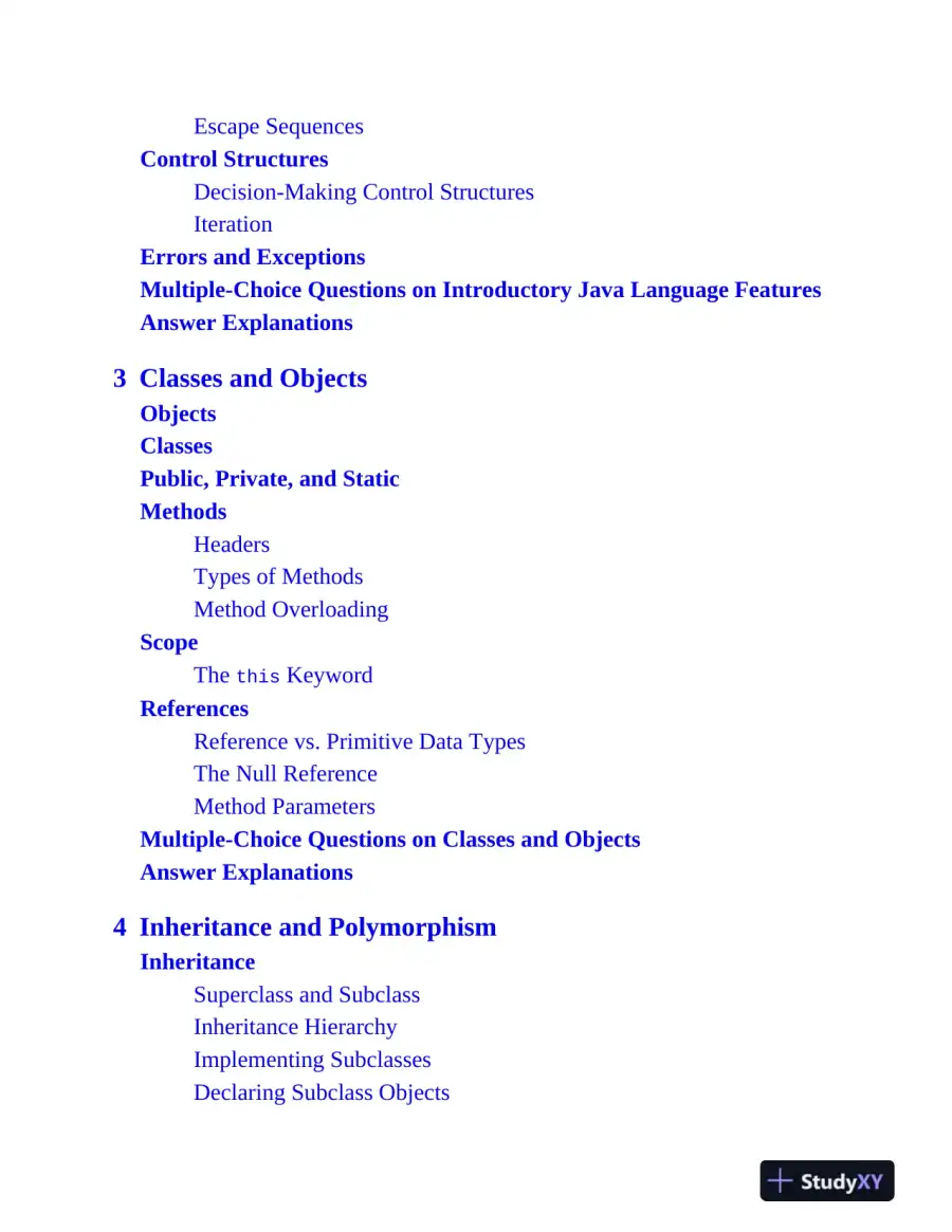 AP Computer Science A Premium, 12th Edition: Prep Book with 6 Practice Tests + Comprehensive Review (2024), page 10