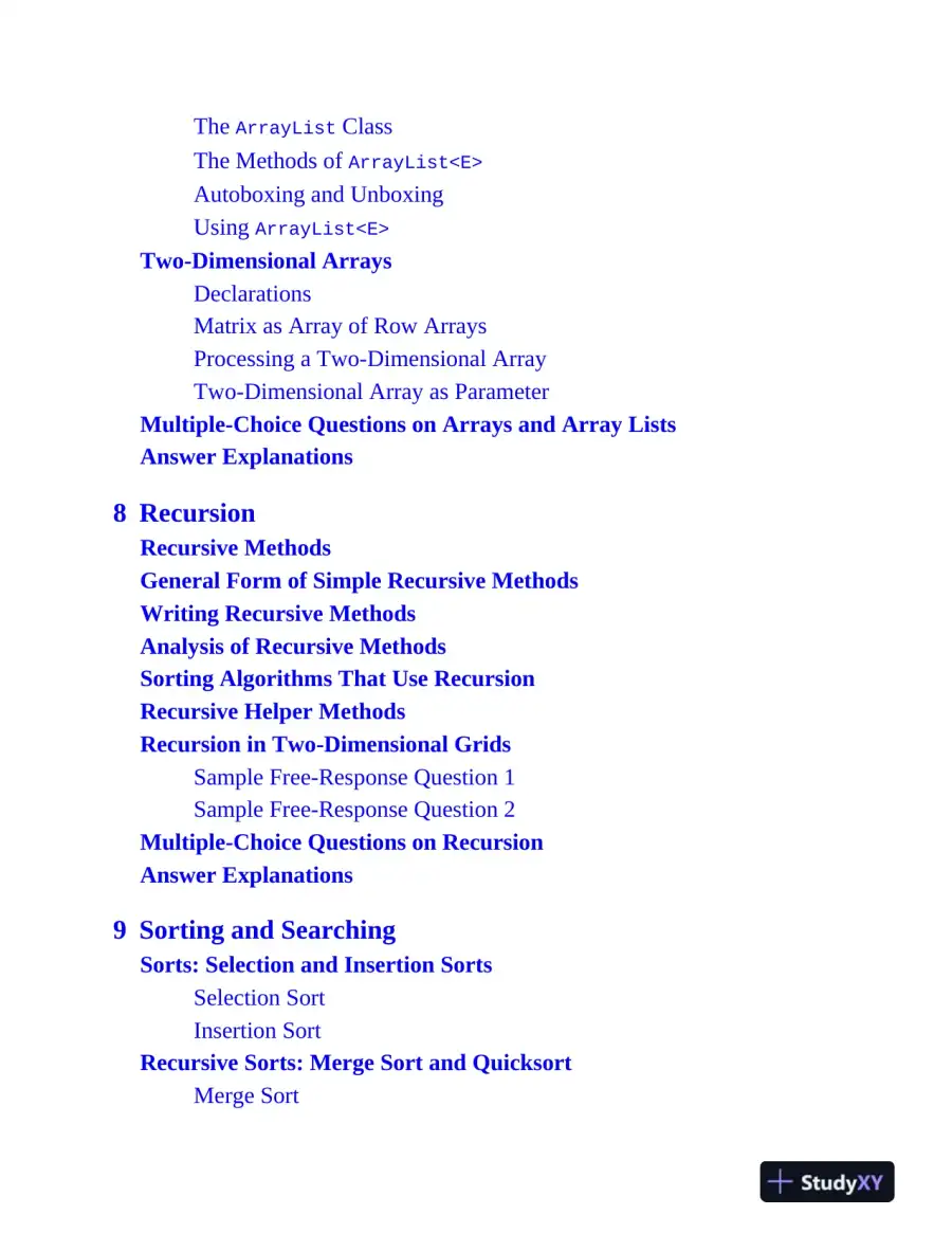 AP Computer Science A Premium, 12th Edition: Prep Book with 6 Practice Tests + Comprehensive Review (2024), page 13