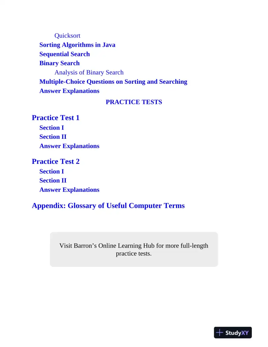 AP Computer Science A Premium, 12th Edition: Prep Book with 6 Practice Tests + Comprehensive Review (2024), page 14