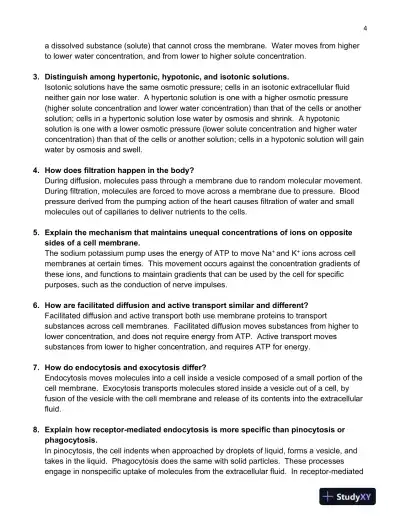 Solution Manual For Hole's Essentials of Human Anatomy and Physiology, 14th Edition - Page 13 preview image