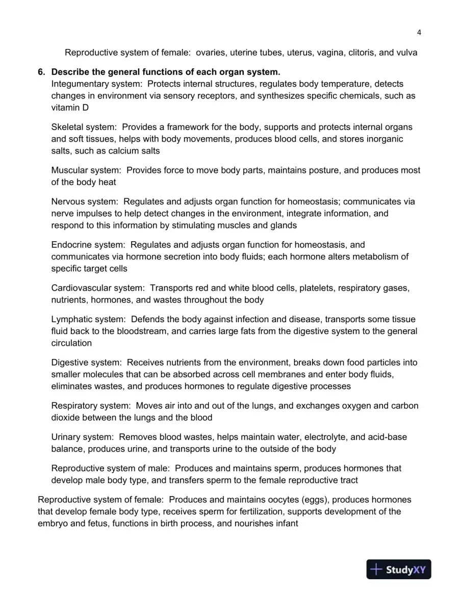 Solution Manual For Hole's Essentials of Human Anatomy and Physiology, 14th Edition, page 5