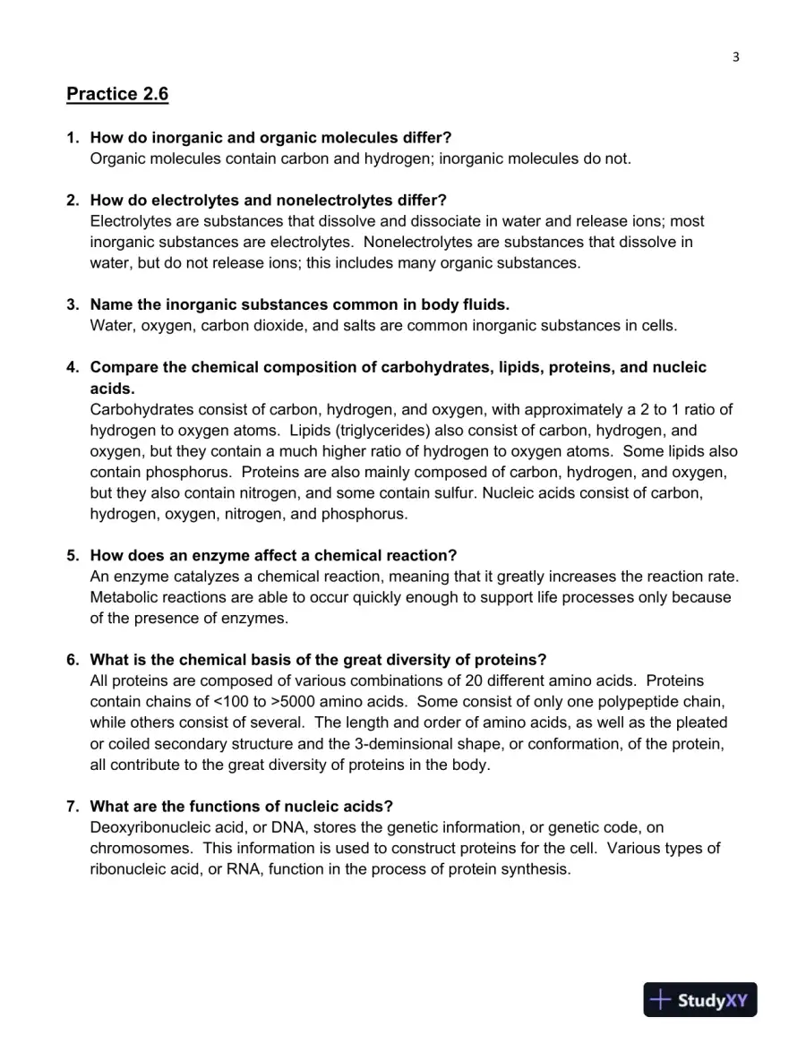 Solution Manual For Hole's Essentials of Human Anatomy and Physiology, 14th Edition, page 9