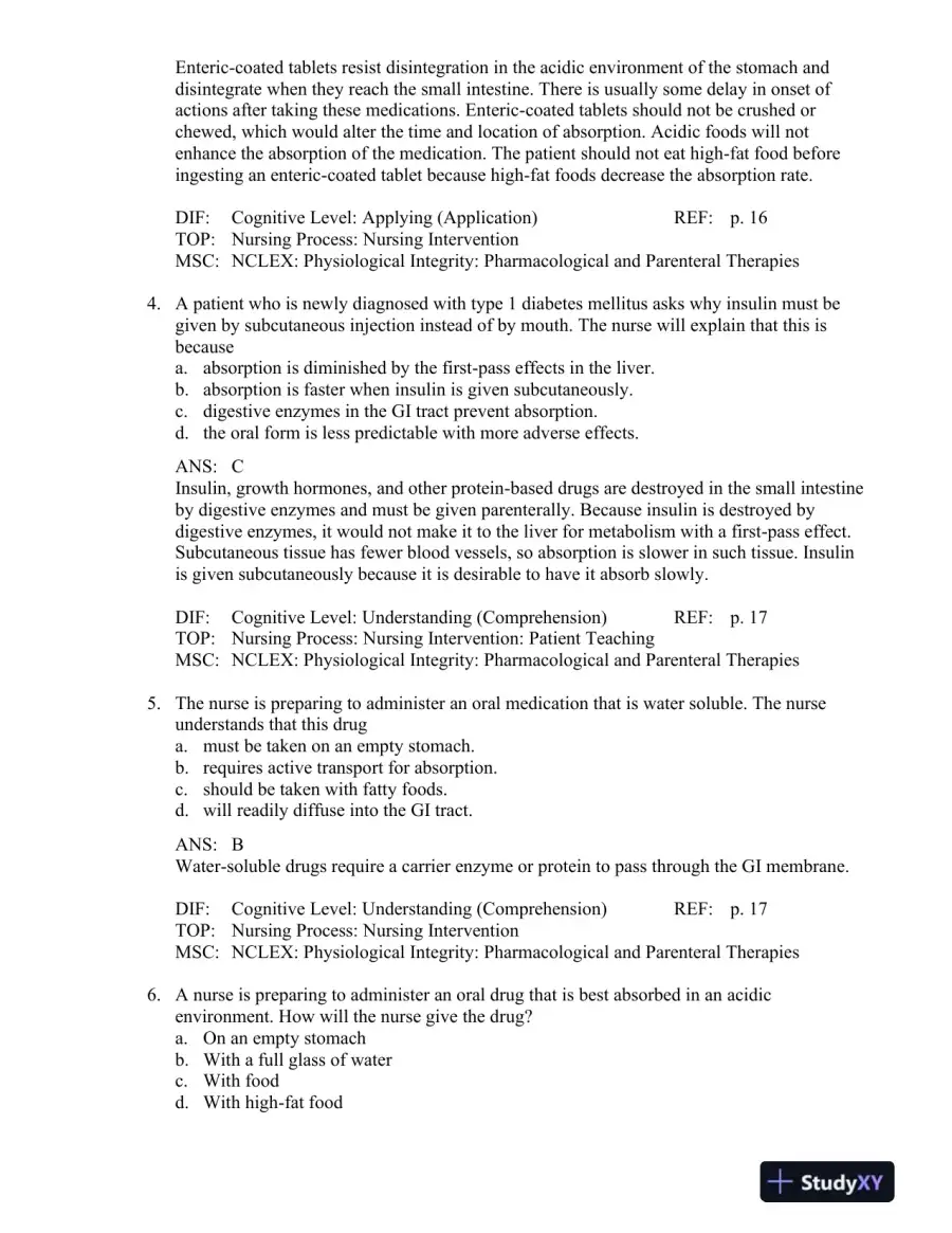 Pharmacology: A Patient-Centered Nursing Process Approach 9th Edition Test Bank, page 11