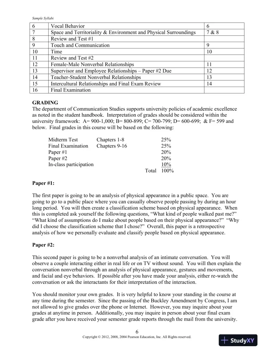 Nonverbal Behavior In Interpersonal Relations, 6th Edition Test Bank, page 7