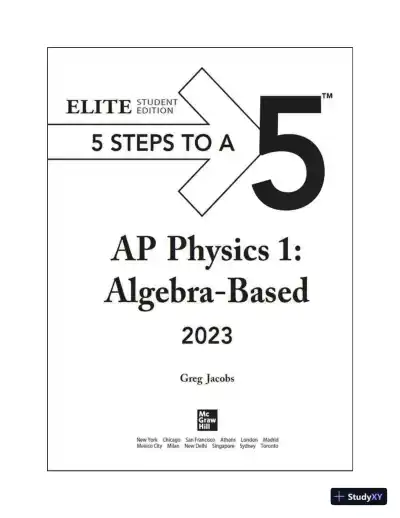5 Steps to a 5: AP Physics C 2024 (2024) - Page 10 preview image
