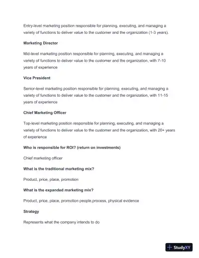 2024-2025 D373 WGU OA Marketing in The Digital Era Practice Exam with Answers (120 Solved Questions) - Page 3 preview image