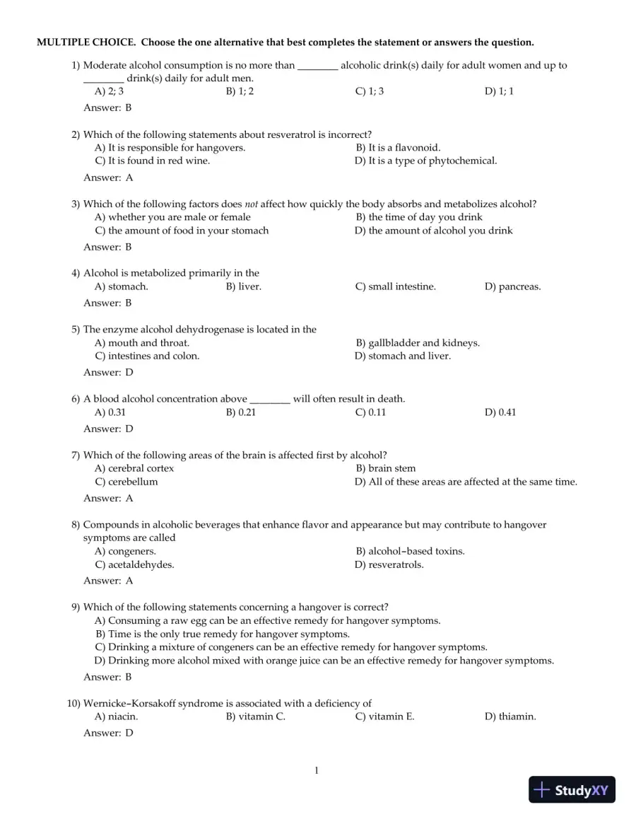 Nutrition And You, 4th Edition Test Bank, page 29