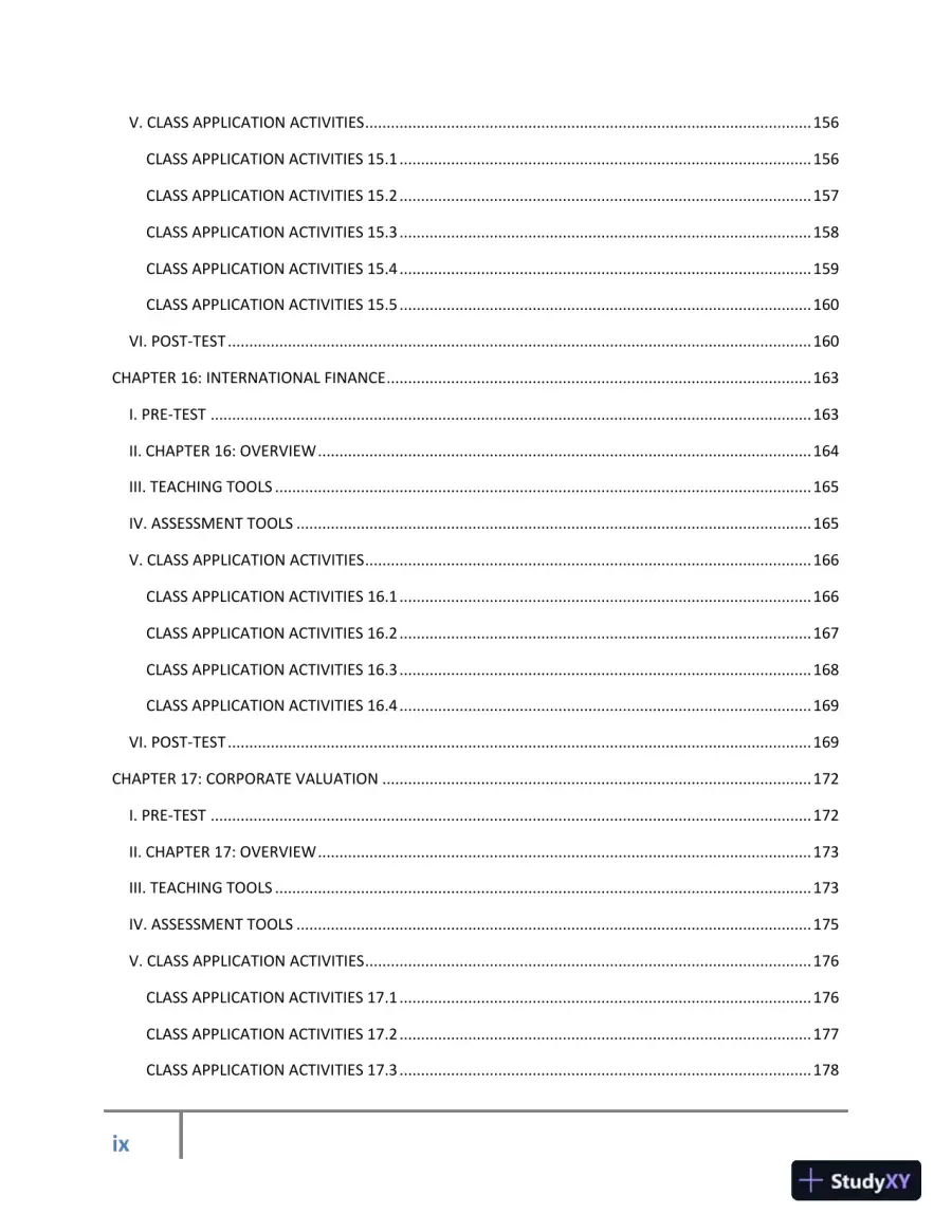 Class Notes for Corporate Finance, 2nd Edition, page 10