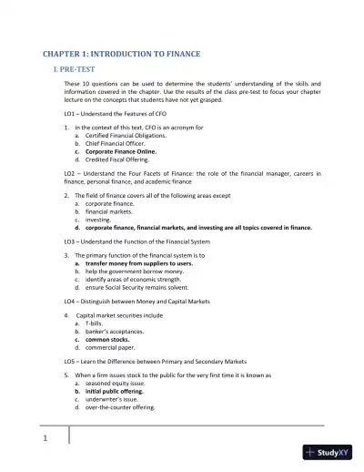 Class Notes for Corporate Finance, 2nd Edition - Page 12 preview image