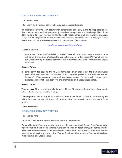 Class Notes for Corporate Finance, 2nd Edition - Page 17 preview image