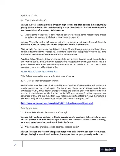Class Notes for Corporate Finance, 2nd Edition - Page 18 preview image