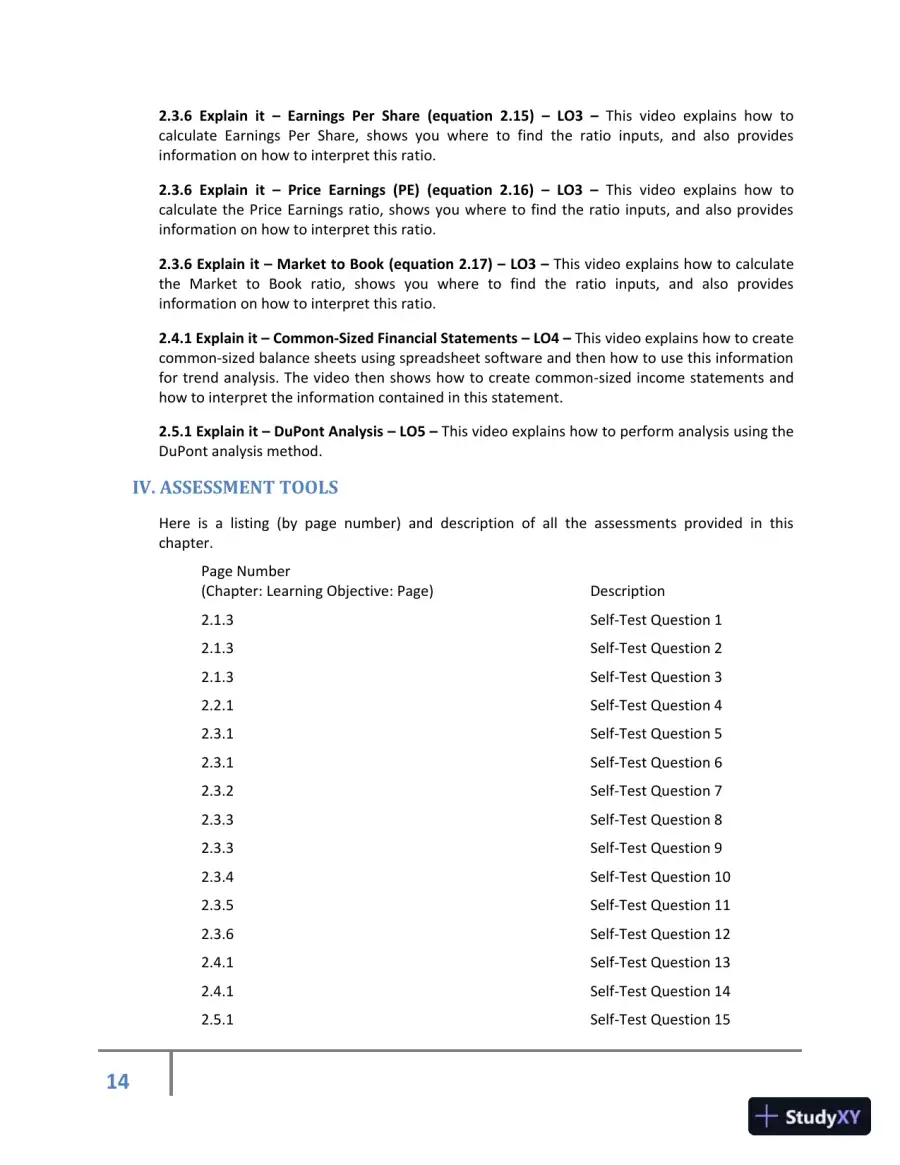 Class Notes for Corporate Finance, 2nd Edition, page 25